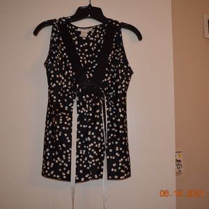 White House Black Market Silk Top size S